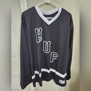 NWOT Men's Huf XXL Hockey Long Sleeve Shirt Jersey